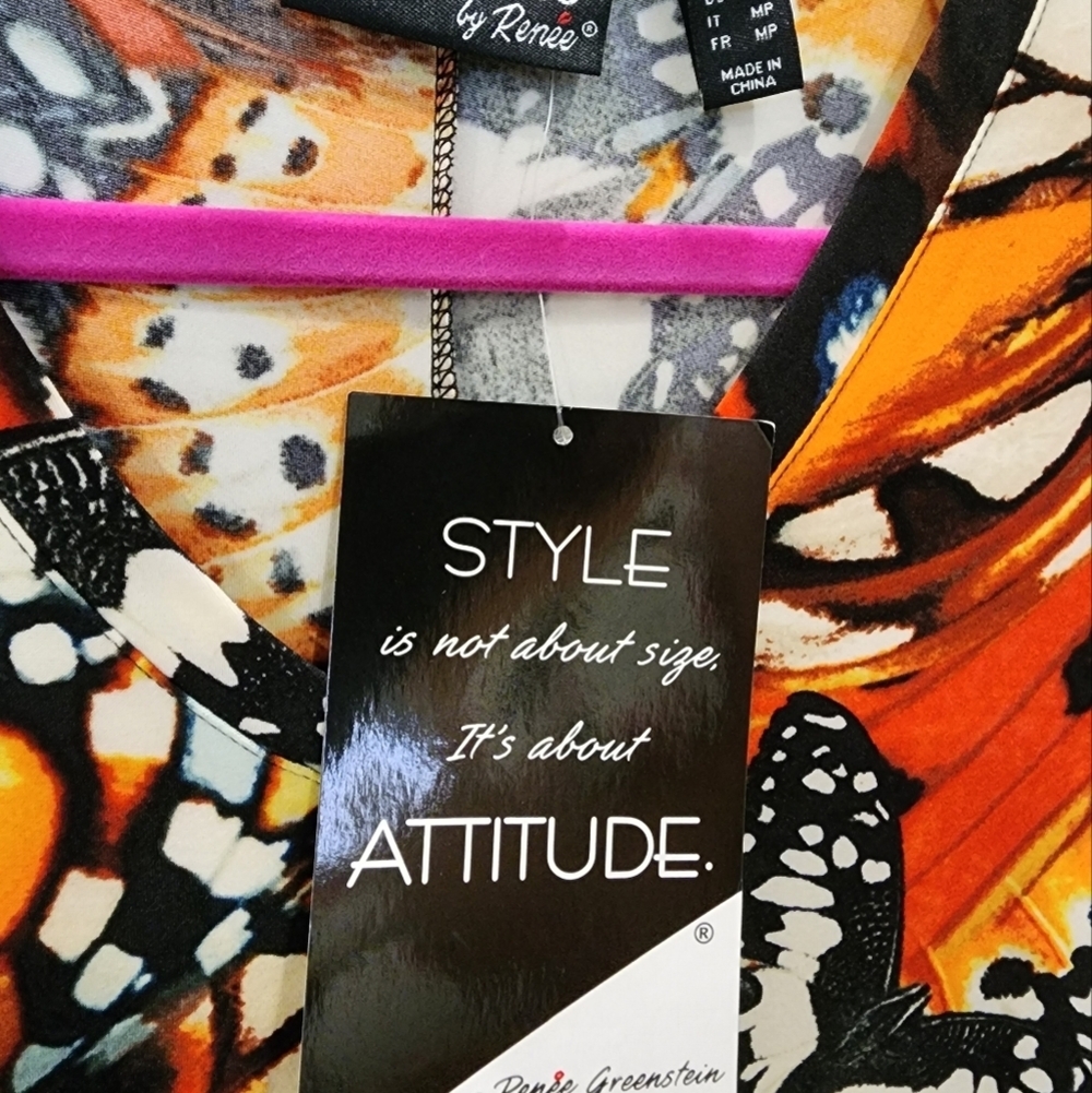 NWT'S ATTITUDES "BY RENEE" DRESS - Picture 4 of 9